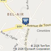 Chateau de Bournand Map